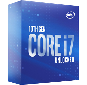 INTEL Core i7-10700K Unlocked Processor CPU 3.8GHz, 16MB Cache, LGA 1200